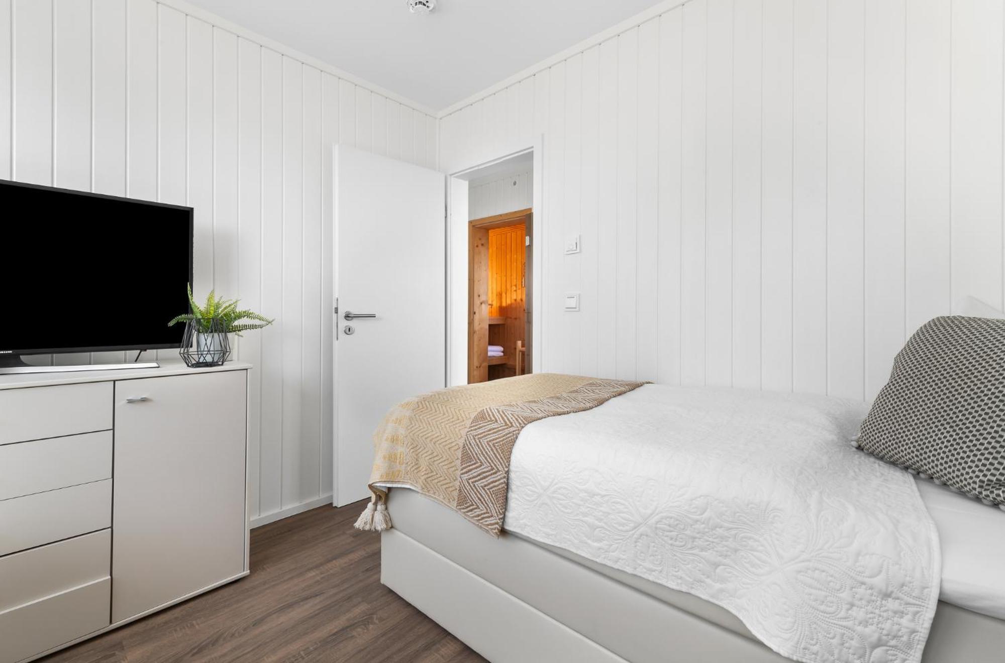 Triton: Meerblick, Sauna, Dachterrasse Olpenitz Exterior foto