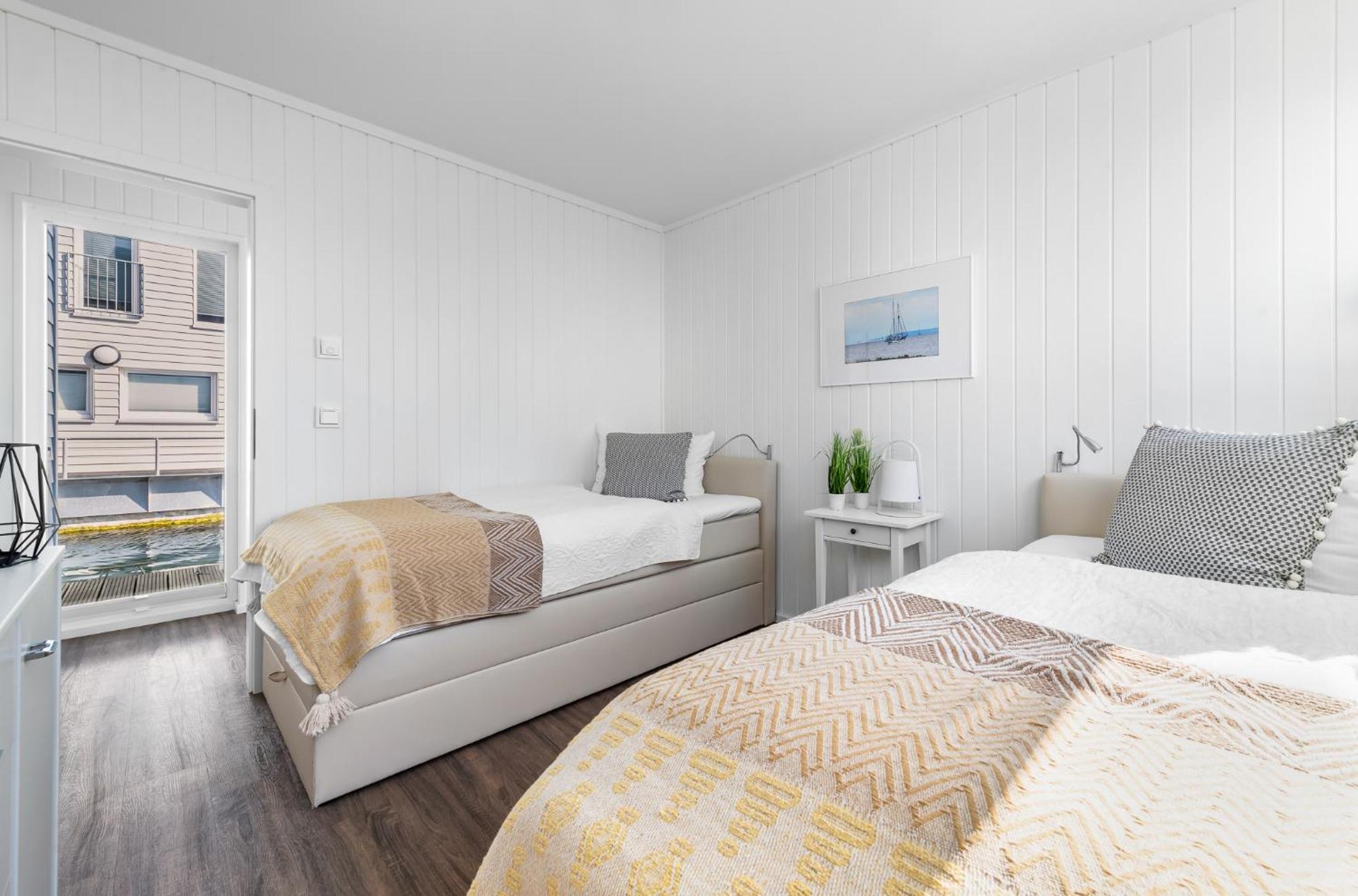 Triton: Meerblick, Sauna, Dachterrasse Olpenitz Exterior foto