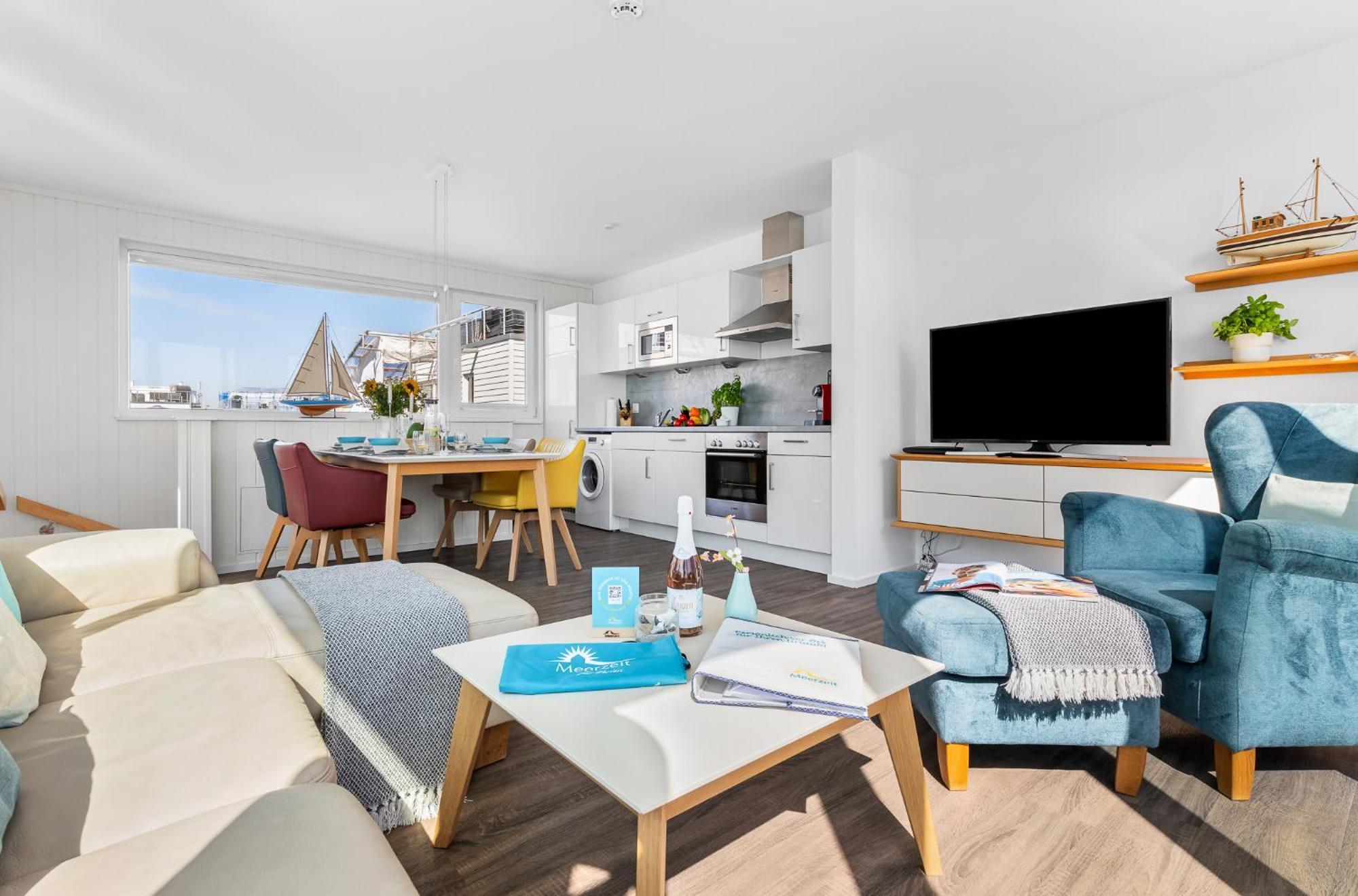 Triton: Meerblick, Sauna, Dachterrasse Olpenitz Exterior foto